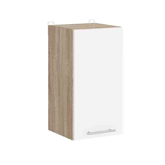 Кухонний модуль верхній Еверест Еко 300 дуб сонома/німфея альба (білий) 30х30х58 см (DTM-071034) Львів