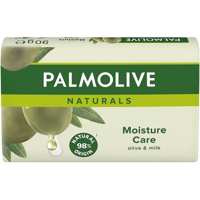 Твердое мыло Palmolive Naturals Moisture Care Оливка и молочко 90 г (8693495033985) Винница - изображение 1