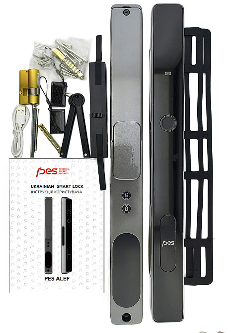 Електронний замок із мотор-редуктором PES ALEF Київ - фото 2
