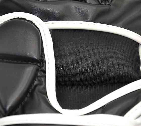 Перчатки для MMA PowerPlay 3056 А Черно-Белые XL Луцк