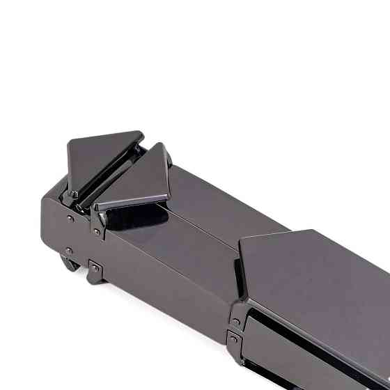 Регульована шлепалка LOCKINK Adjustable Slapper for Impact Play — Black Sex Aura Київ