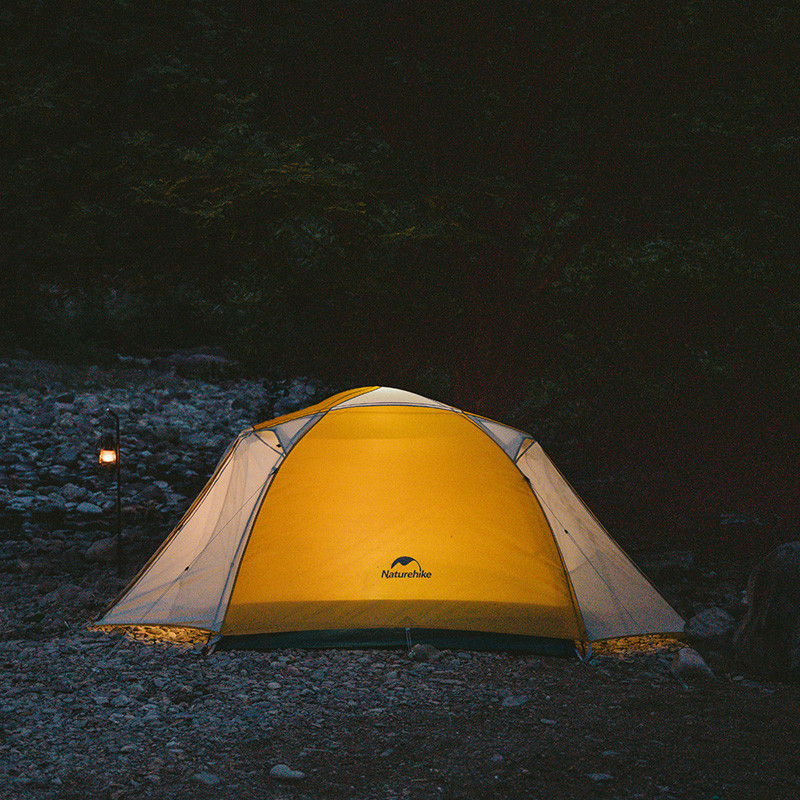 Намет двомісний Naturehike CNK2300ZP024, жовтий Киев - изображение 5