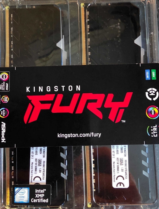 Оперативна пам'ять Kingston DDR4 SDRAM 64 GB (2x32GB) 3600 MHz Харків - фото 3