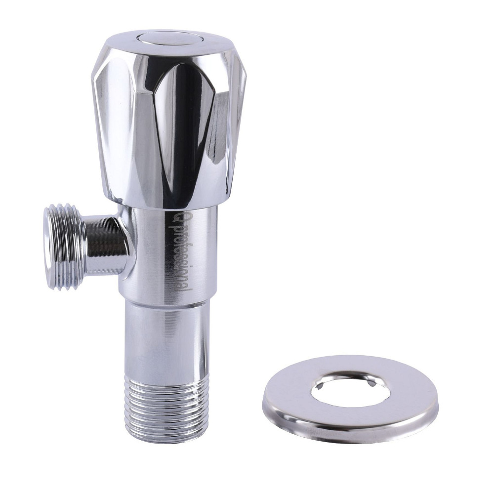 Кран вентильний кутовий Professional 1/2″X1/2″ NV-QP999 Луцьк - фото 4