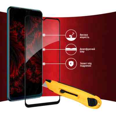 Скло захисне Intaleo Full Glue Tecno Spark 8T (1283126542275) Вінниця
