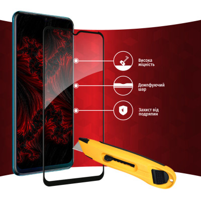 Скло захисне Intaleo Full Glue Tecno Spark 8T (1283126542275) Вінниця - фото 4
