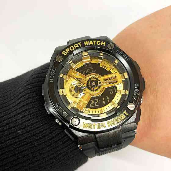 Тактичний військовий годинник для ЗСУ SKMEI 2101BKGD, Чоловічий KB-336 тактичний годинник Київ