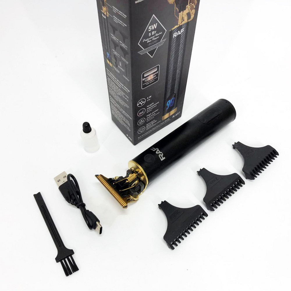 Машинка для стрижки на акумуляторі, Електрична акумуляторна машинка для стрижки, Тример бездротовий LC-20 Івано-Франківськ - фото 10