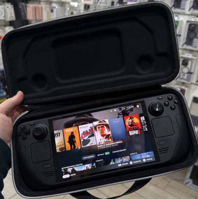 Ігрова приставка Valve Steam Deck OLED 512 GB (Black) Київ - фото 7