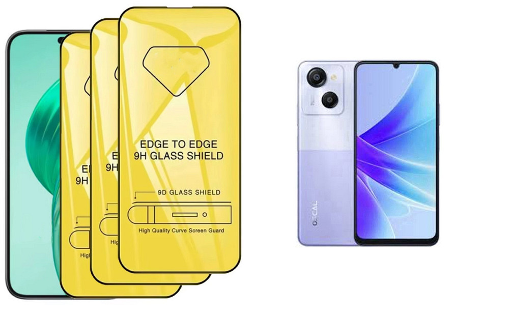 Захисне скло DefenzoGlass для Blackview OSCAL Modern 8 – подвійна міцність Київ - фото 1