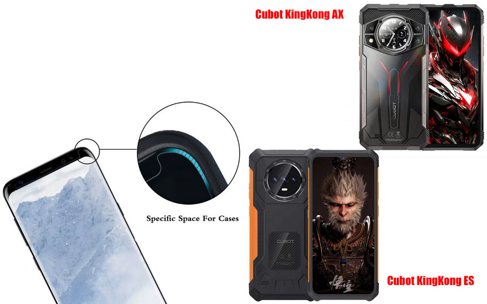 Захисне скло HyperGlass Pro для Cubot KingKong AX, KingKong ES – максимальна чутливість та захист Київ - фото 3