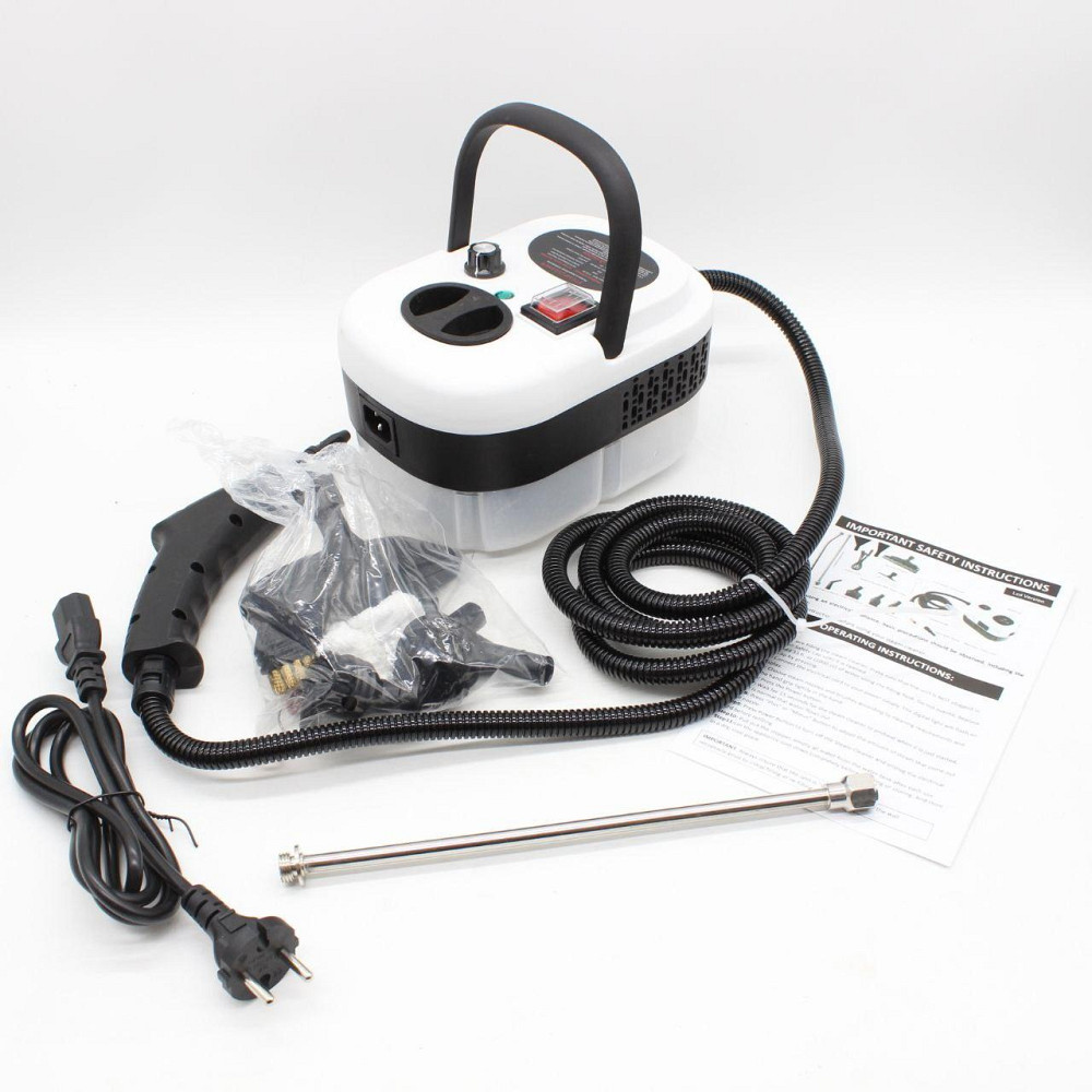 Портативний пароочисник для дому 2500Вт,1200мл,6 режимів + 7 насадок SBR Київ - фото 10