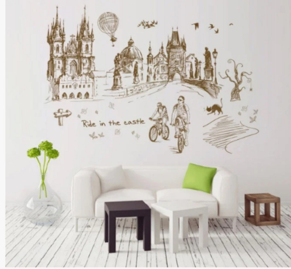 Інтер'єрна наклейка Поїздка до замку Київ - фото 6