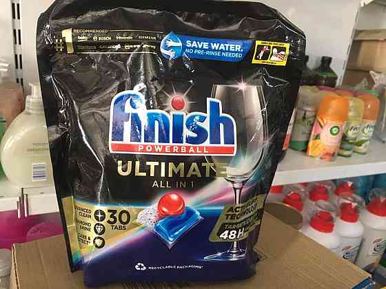 АКЦІЯ капсули для посуду фініш 30 шт Київ