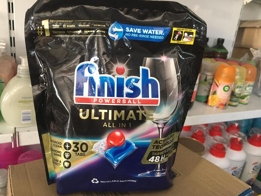 АКЦІЯ капсули для посуду фініш 30 шт Київ - фото 2