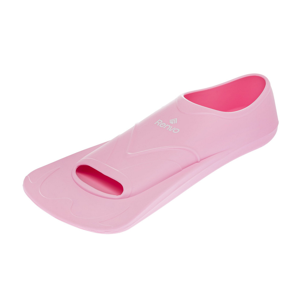 Короткі ласти для тренування в басейні Renvo Bustelo із закритою п'ятою Рожевий 34-36 (SF110-05 34-36) Київ - фото 2