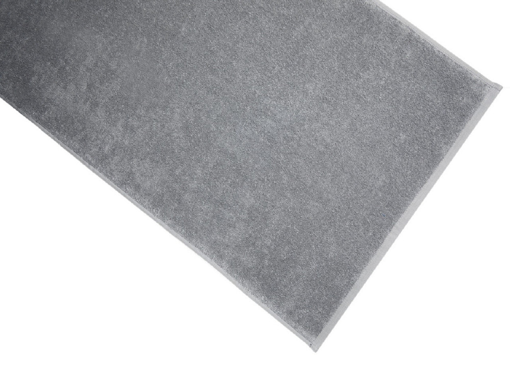 Рушник махровий Ideal Textile 50х90 см щільний з коротким ворсом 450 г/м2 Сірий Чернівці - фото 2