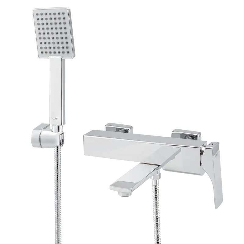 Смеситель для ванны с коротким изливом Koer KB-41010-01 (Цвет хром) (KR3484) Киев - изображение 1