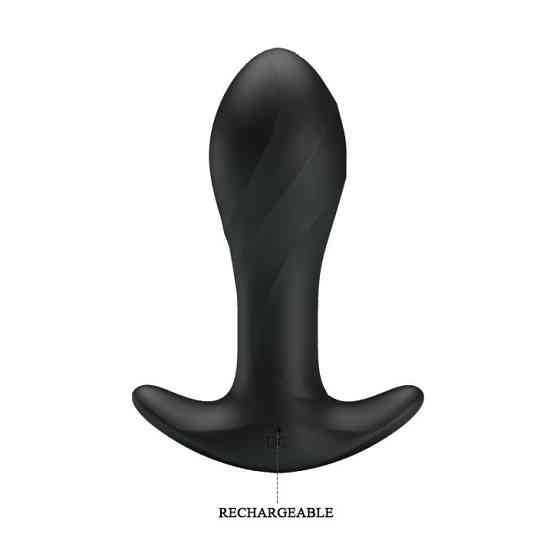 Анальна пробка - Pretty Love Anal Plug Massager Black Sex Aura Київ