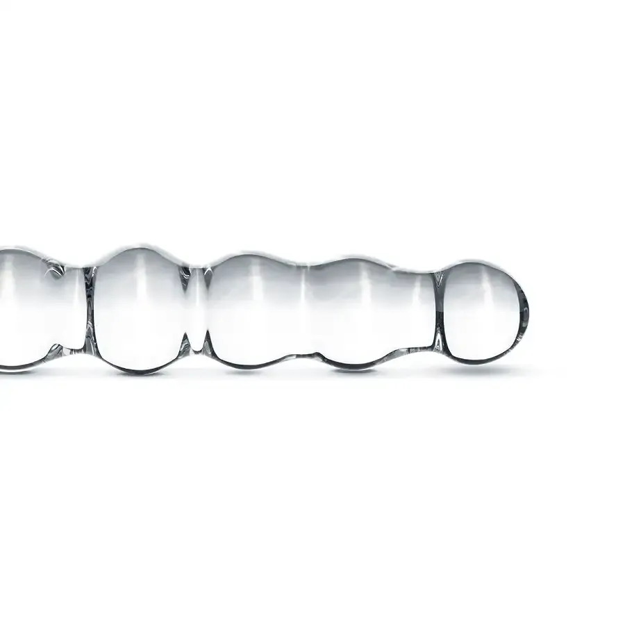 Скляний дилдо у вигляді намистин Gildo Glass Dildo No. 19 Львів - фото 3