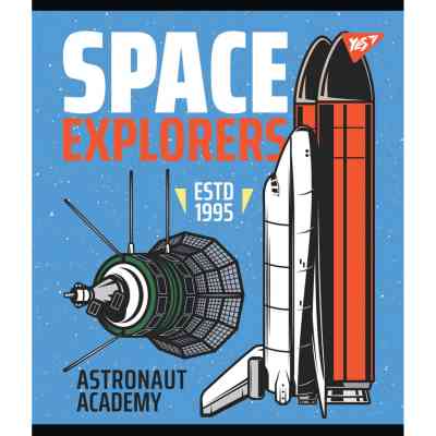 Зошит Yes А5 Galaxy Exploring 12 аркушів лінія (765165) Вінниця