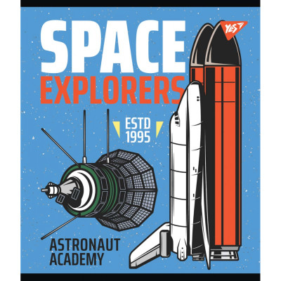 Зошит Yes А5 Galaxy Exploring 12 аркушів лінія (765165) Вінниця - фото 5