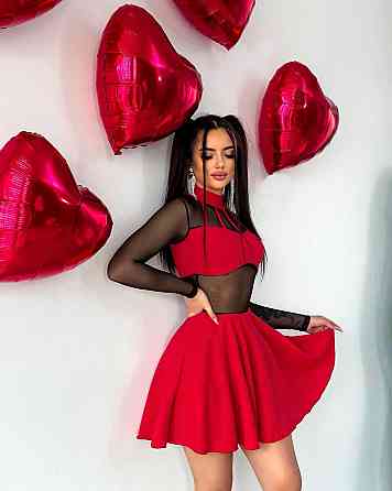 Жіноча романтична вечірня сукня мустанг рубчик Одеса