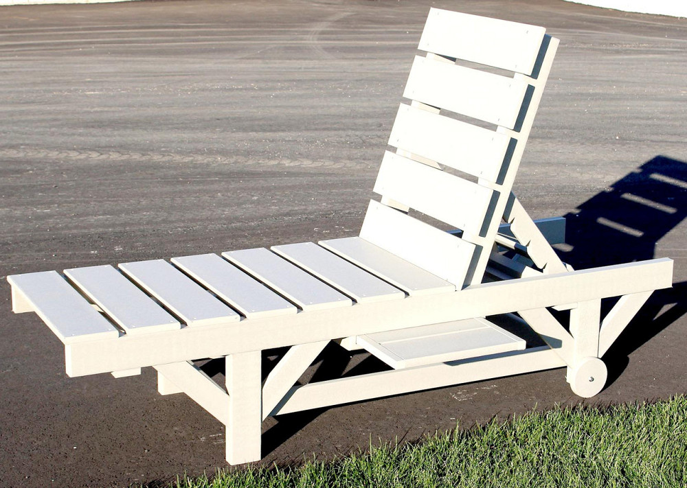 Шезлонг садовий "Яфран" зефір Миколаїв - фото 1