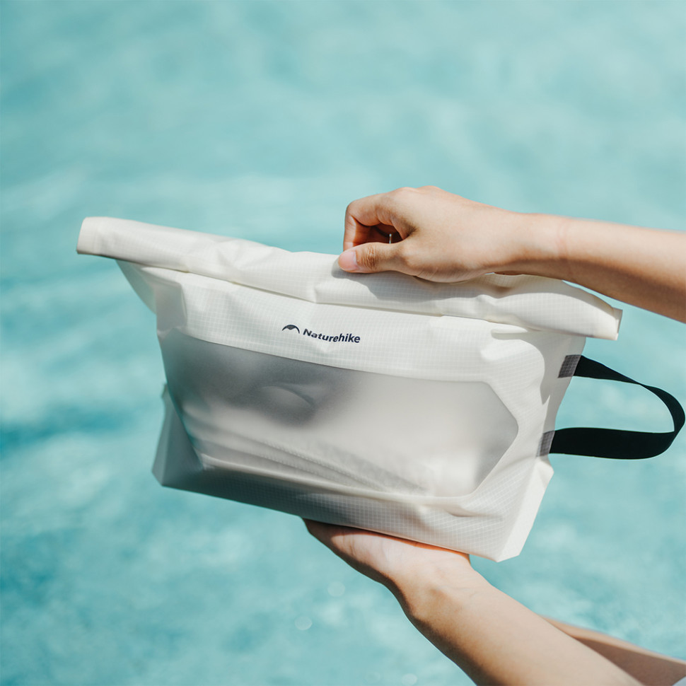 Водонепроникна косметичка Naturehike CNK2450XB021 Far Mountain, біла Киев - изображение 7