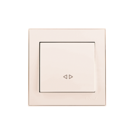 RAIN крем Вимикач внутрішній проміжний 1кл Лезард Житомир