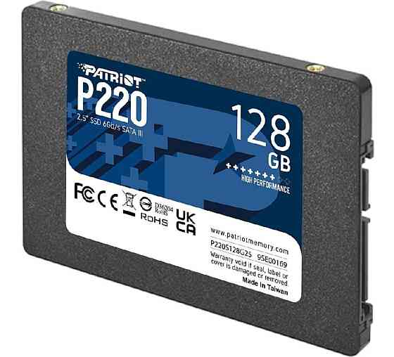 SSD Patriot P220 128GB 2.5" 7mm SATAIII Киев