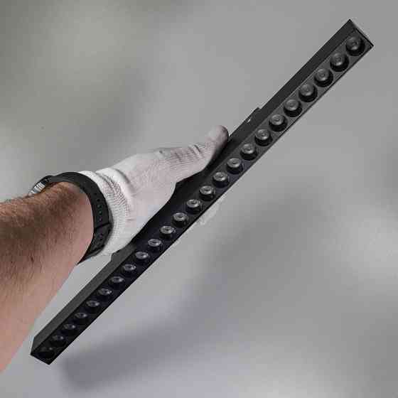 Milight Магнітний світильник лінійний grille light чорний 4000К L435mm 24Вт 2880LmLm 48V Київ