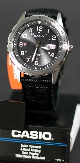 Casio MTP-S120L-1AV Solar Black. Харків - фото 4