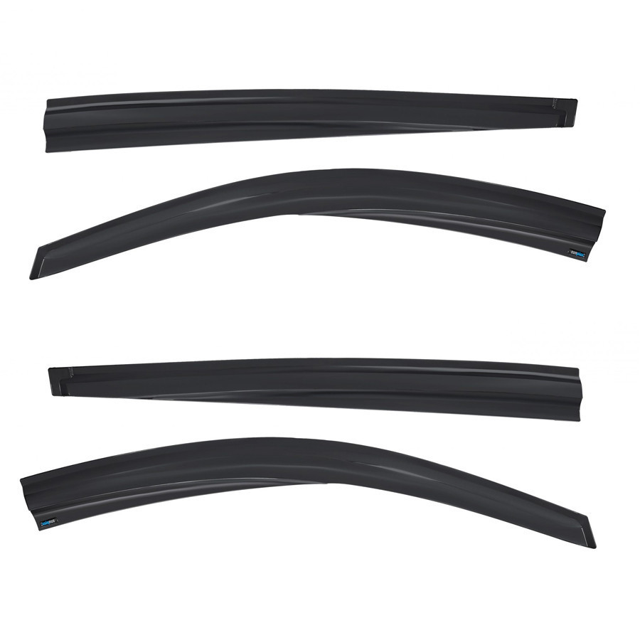 Дефлектори вікон (вітровики) Mitsubishi L200 2008-2014, 4шт, SunPlex, на скотчі Вінниця - фото 2