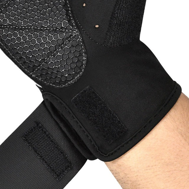 Рукавички для фітнесу RDX W3 WHITE WITH EVA PADDING-L Каменское - изображение 5