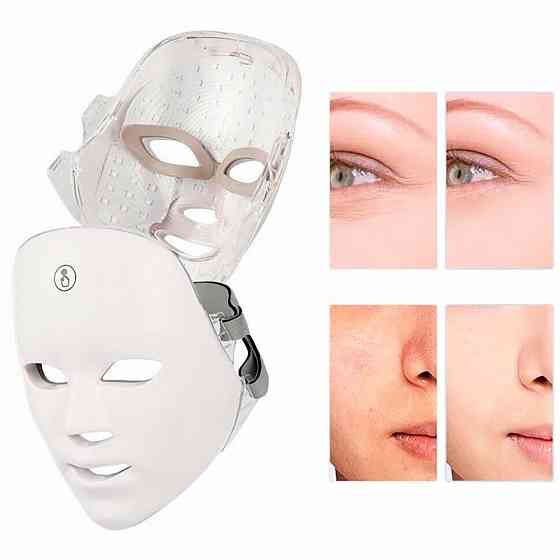 LED-маска для лица (7 режимов),от USB SBR Киев