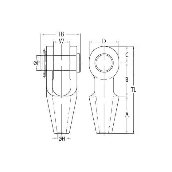 Муфта заливная открытая (болт-гайка) 31-36 мм Одесса