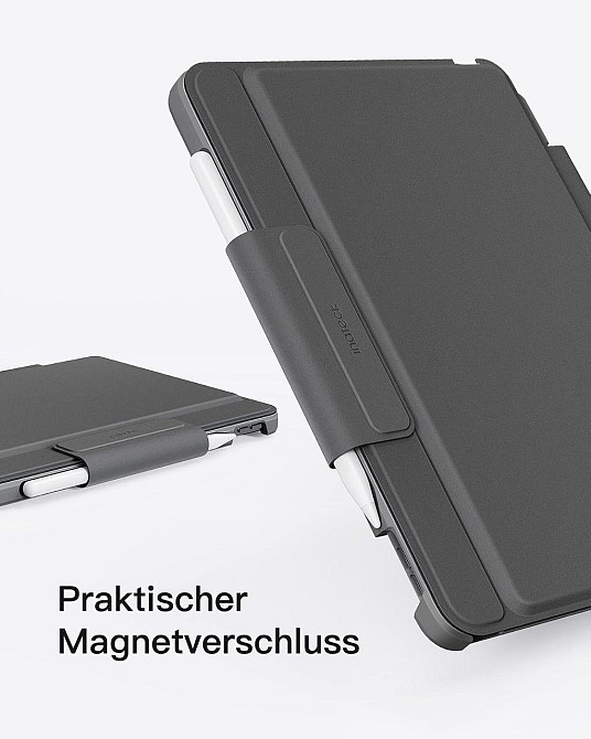 Фирменный защитный чехол-клавиатура INATECK для iPad 10.2 (2019/20/21) / pro10.5 (2017) / Air 10.5 Днепр - изображение 4