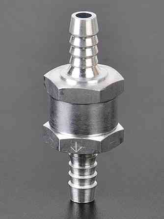 Алюмінієвий зворотний клапан для бензинового насоса 6 мм Київ