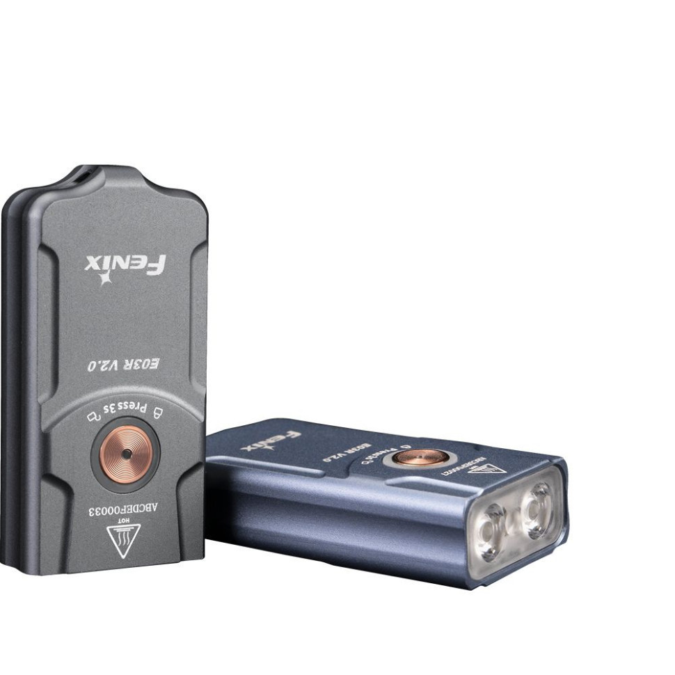 Фонарь наключительный Fenix ​​E03R V2.0, синий Ровно - изображение 2