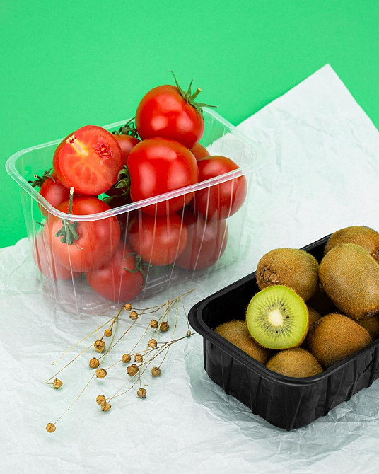 Лоток 0,5 кг, блістер одноразовий для ягід Флексопринт Павлоград - фото 4