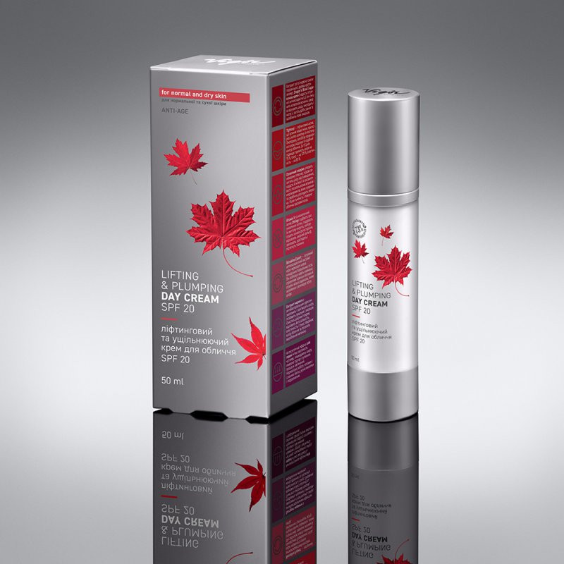 Лифтинговый и уплотняющий крем для лица SPF 20 Северная Америка Vigor 50 мл Киев - изображение 1