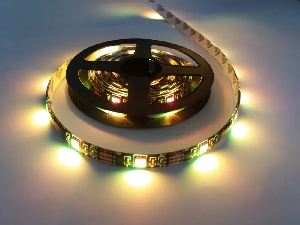 Лента светодиодная RGB 5050 2м с пультом для подсветки телевизора, монитора, мебели от USB Коломия - фото 10