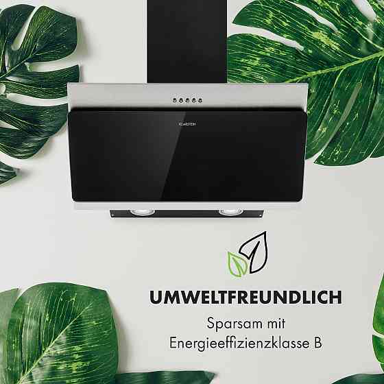 Вытяжка Alessia вытяжка над головой 350 м³/ч Push Control черный 60 см (Германия, читать описание) Ровно