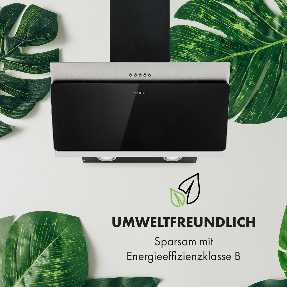 Вытяжка Alessia вытяжка над головой 350 м³/ч Push Control черный 60 см (Германия, читать описание) Ровно - изображение 6