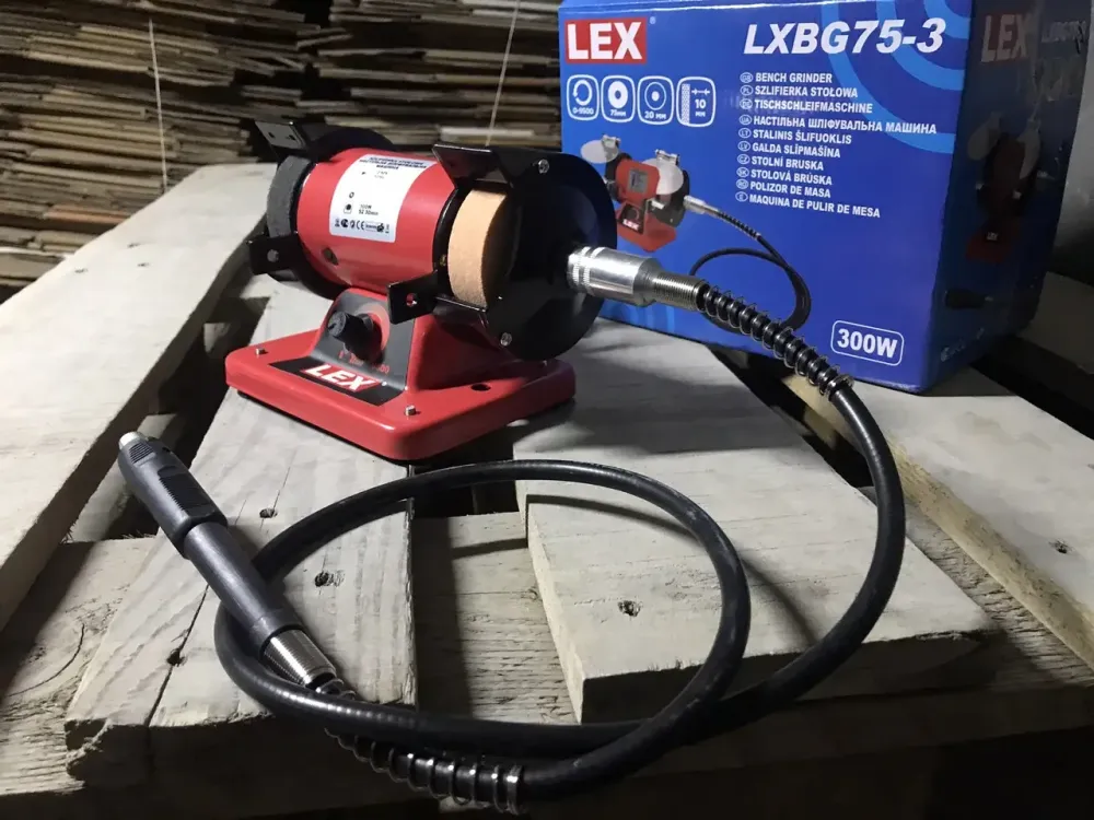Точильний верстат LEX LXBG75-3, 300 Вт, 9500 об/хв, універсальний, Чехія Львів - фото 6