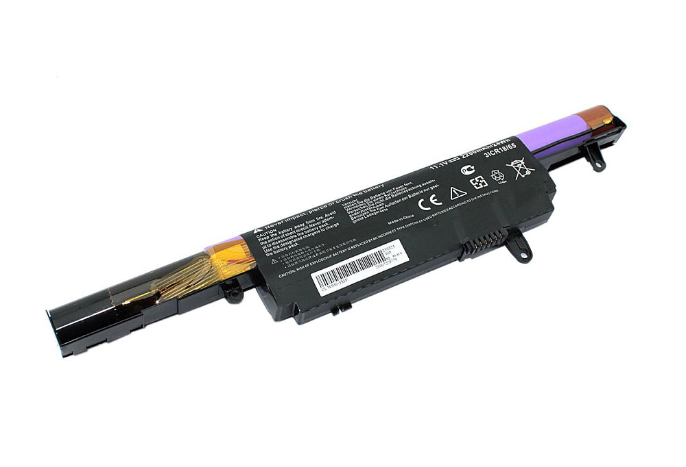 Аккумулятор для ноутбука DNS W940BAT-3 Clevo W940 11.1V Black 2600mAh OEM Вінниця - фото 1