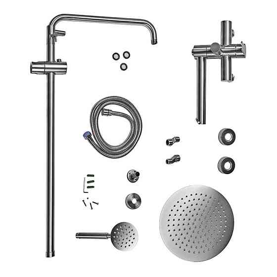 Душова колонна Mixxus DAX-007-J зі змішувачем з нержавіючої сталі SUS304 (MI6075) Харків