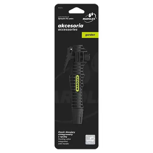 Рукоятка с дозирующим клапаном для опрыскивателя Marolex универсальная Кран-ручка к опрыскивателю Польша Львов