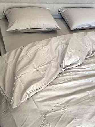 Ecotton Комплект наволочок Ecotton 70х70 см із сатину 2 шт (арт. 15-4503 Chateau Grey) молочно- Киев